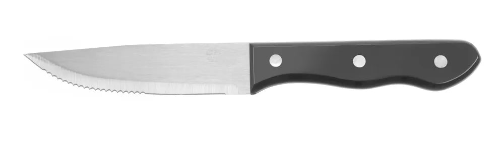 Steak-Messer XL, HENDI, Profi Line, Schwarz, 6 Stk., (L)250mm