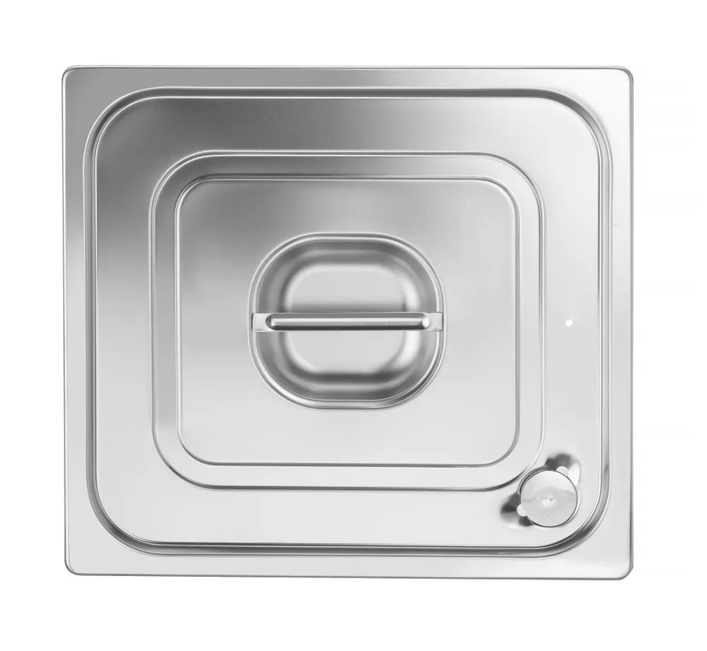 Gastronorm-Deckel mit Silikonrand, HENDI, Profi Line, GN 2/3, 354x325mm
