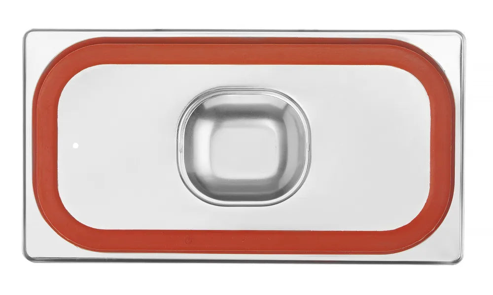 Gastronorm-Deckel mit Silikonrand, HENDI, Profi Line, GN 1/3, 325x176mm