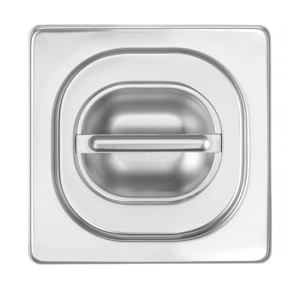 Gastronorm-Deckel mit Silikonrand, HENDI, Profi Line, GN 1/6, 176x162mm