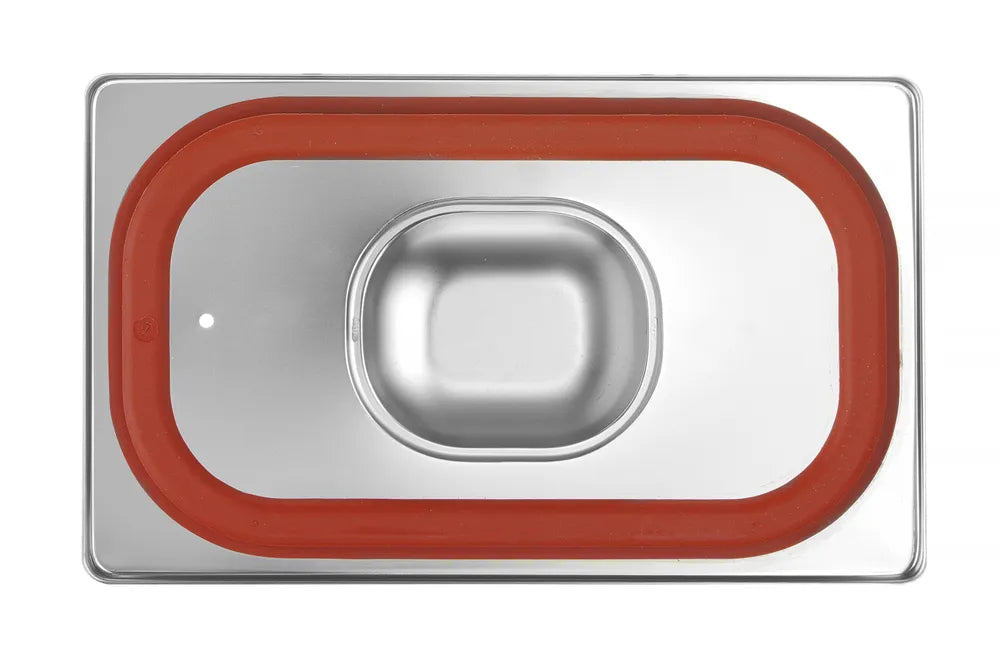Gastronorm-Deckel mit Silikonrand, HENDI, Profi Line, GN 1/4, 265x162mm
