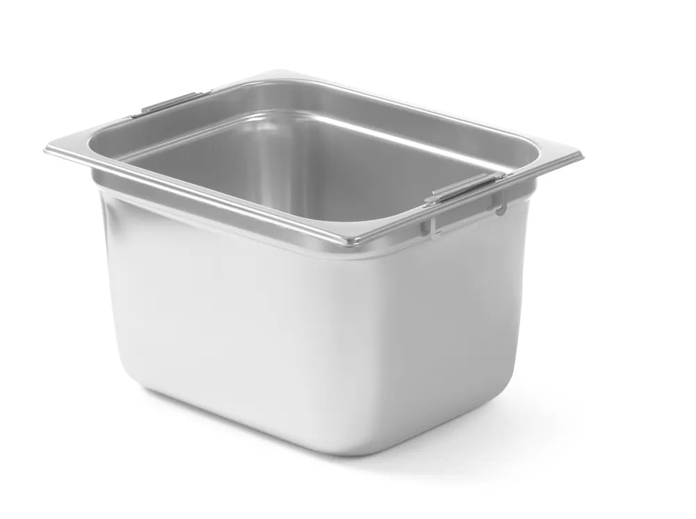 GN-Behälter mit einklappbaren Griffen, HENDI, GN 1/2, 12,5L, (H)200mm