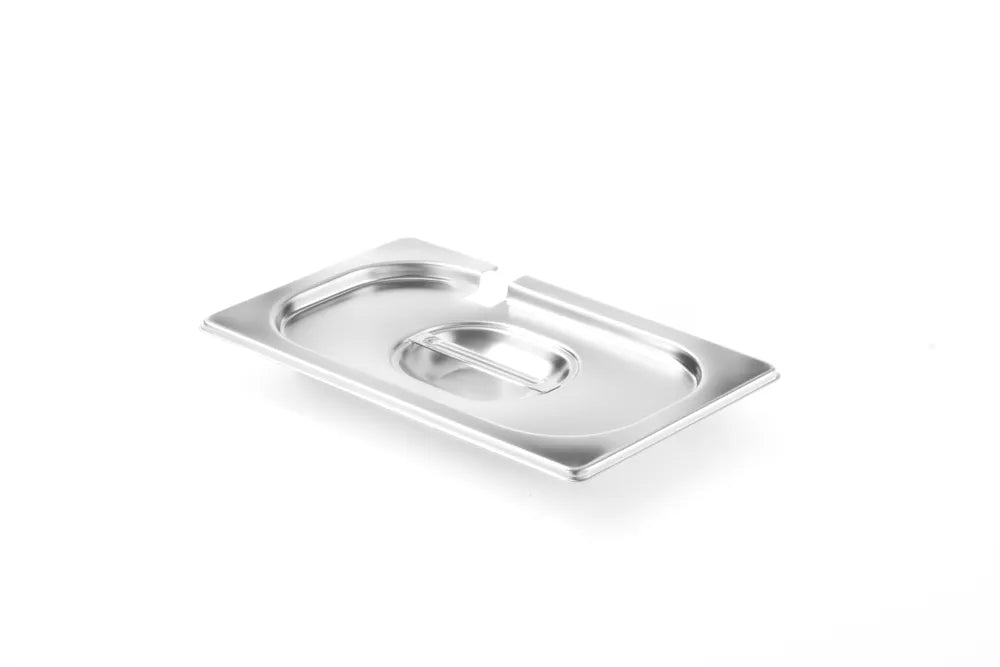 Gastronorm-Deckel mit Löffelaussparung, HENDI, Profi Line, GN 1/2, 265x325mm