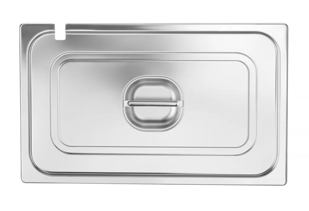 Gastronorm-Deckel mit Löffelaussparung, HENDI, Profi Line, GN 1/1, 530x325mm