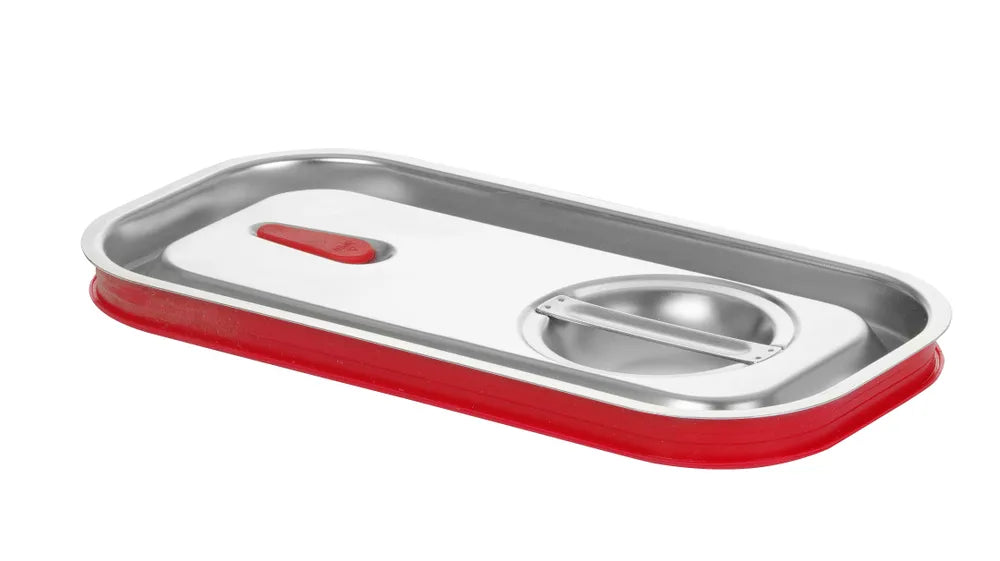 Gastronorm-Deckel mit Silikonrand, HENDI, Kitchen Line, GN 1/1, 530x325mm