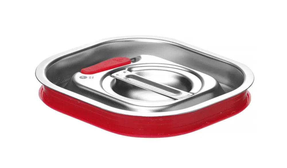 Gastronorm-Deckel mit Silikonrand, HENDI, Kitchen Line, GN 1/6, 156x142mm