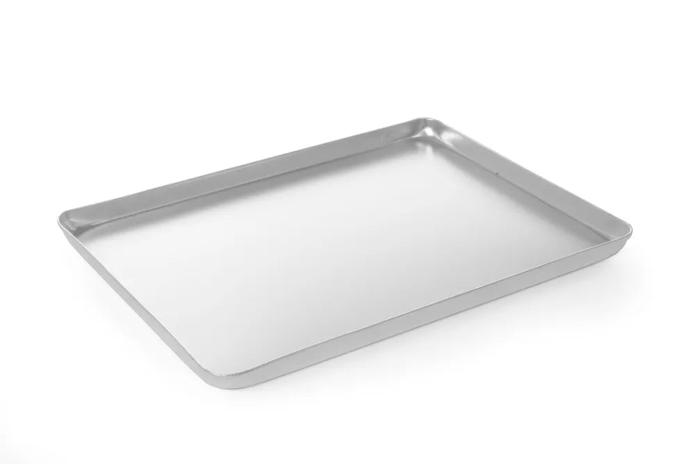 Auslagetablett für Süsswaren, HENDI, Silber, 600x400x(H)20mm