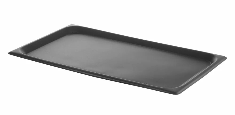 Backblech mit Antihaftbeschichtung CONVECTOMAT ROAST, HENDI, GN 1/1, Schwarz, 530x325x(H)17mm