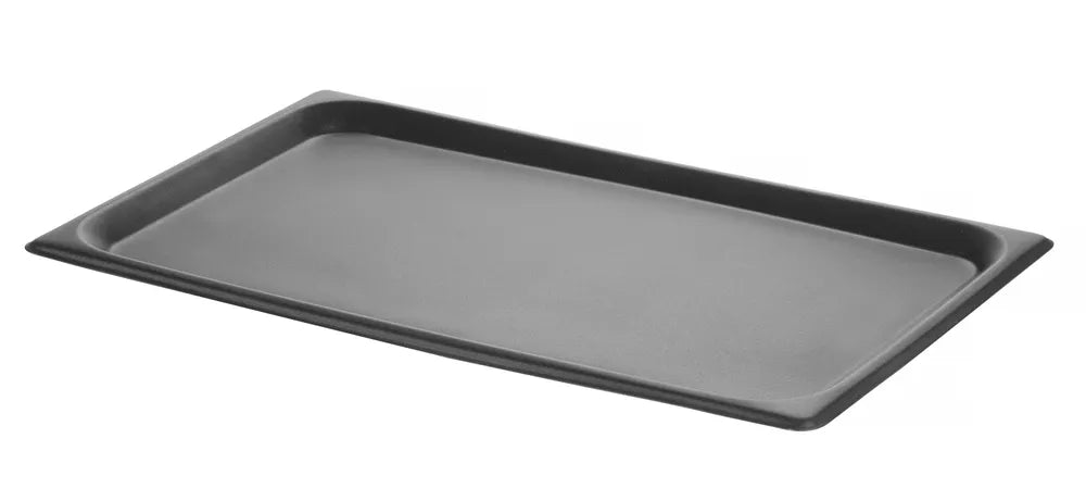 Backblech mit Antihaftbeschichtung CONVECTOMAT ROAST, HENDI, GN 1/1, Schwarz, 530x325x(H)17mm