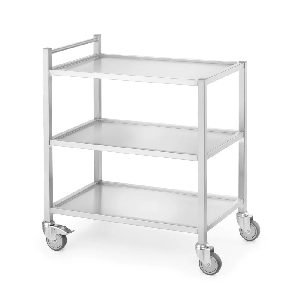 Servierwagen, geschweißt, HENDI, Profi Line, 800x500x(H)850mm