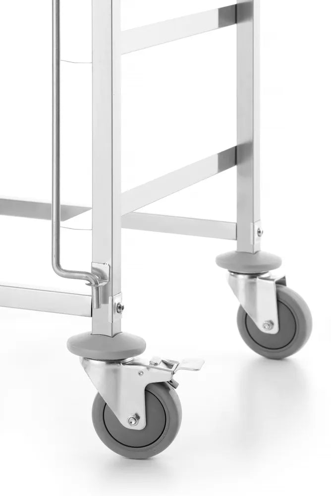 Transportwagen für Spülmaschinenkörbe - 7 Körbe à 500x500 mm, HENDI, 615x560x(H)1710mm