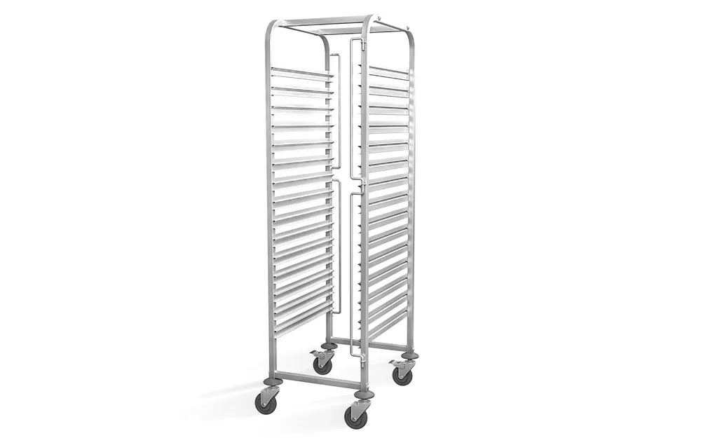 Abräumwagen - 15 x 600x400mm, HENDI, Profi Line, 515x680x(H)1710mm