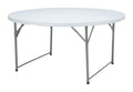 Buffettisch, rund, AmerBox, Weiß, ⌀1500x(H)740mm, Rund