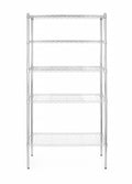 Lagerregal mit 5 Fächern, HENDI, Chrom, 910x455x(H)1830mm