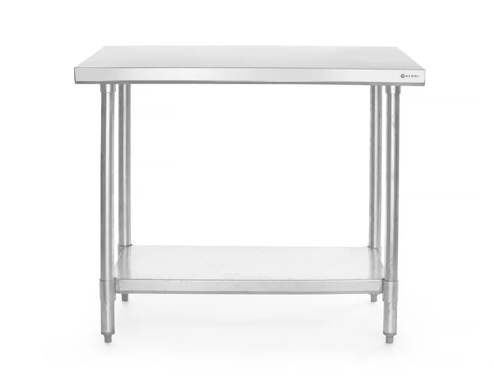 Zentraler Arbeitstisch, HENDI, Budget Line, 1400x600x(H)850mm