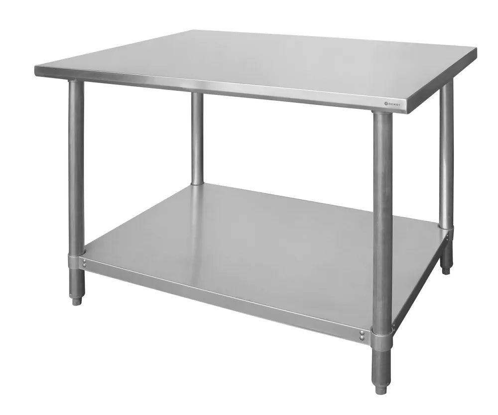 Zentraler Arbeitstisch, HENDI, Budget Line, 1400x600x(H)850mm