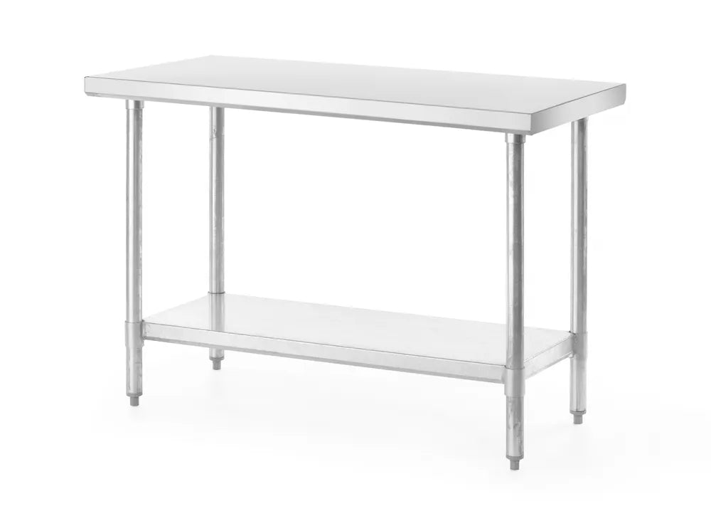 Zentraler Arbeitstisch, HENDI, Budget Line, 1800x600x(H)850mm