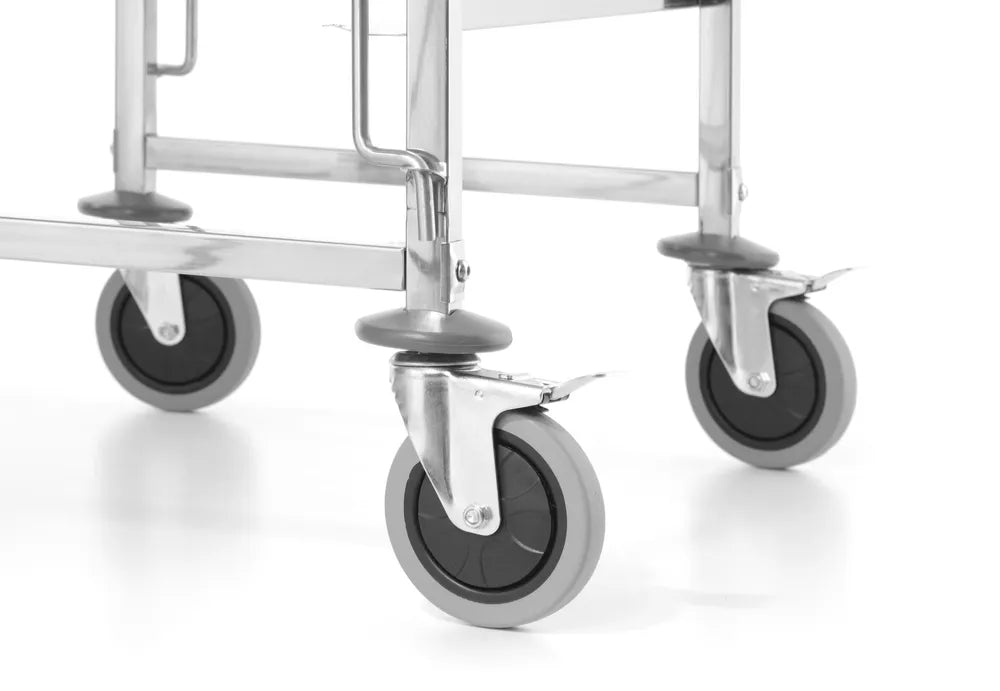 Räumwagen , HENDI, Kitchen Line, Silber, 470x620x(H)1735mm
