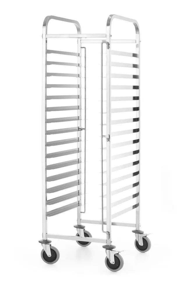 Räumwagen , HENDI, Kitchen Line, Silber, 470x620x(H)1735mm