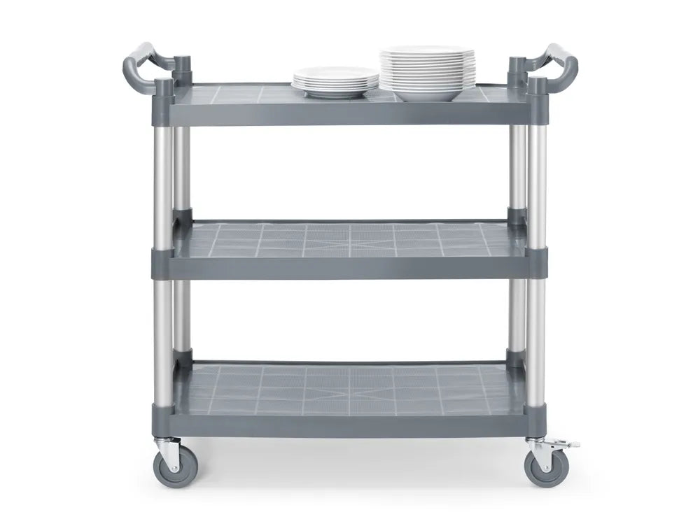 Servierwagen aus Polypropylen mit Lagen, groß, AmerBox, 1010x500x(H)960mm