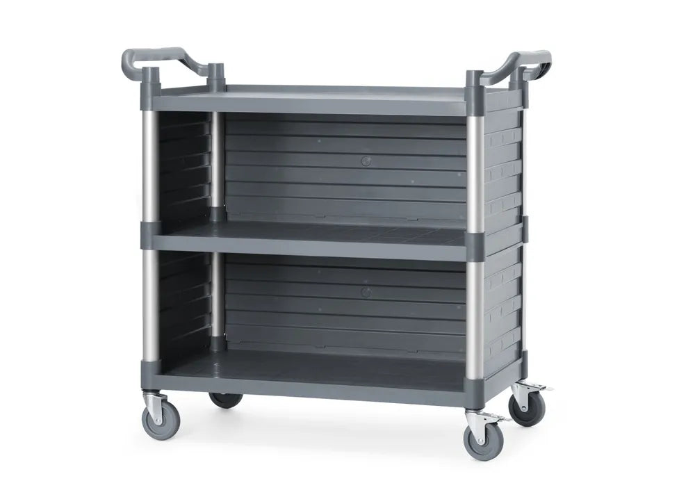 Servierwagen aus Polypropylen mit Lagen, groß, AmerBox, 1010x500x(H)960mm