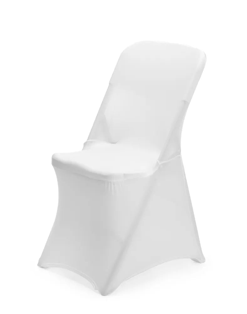 Klappstuhlbezug, HENDI, Kitchen Line, 810965 & 910989, Weiß, 540x440x(H)840mm