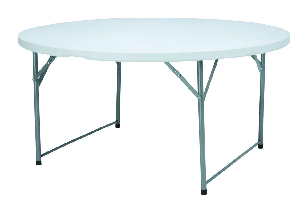 Buffettisch, rund, AmerBox, Weiß, ⌀1500x(H)740mm, Rund