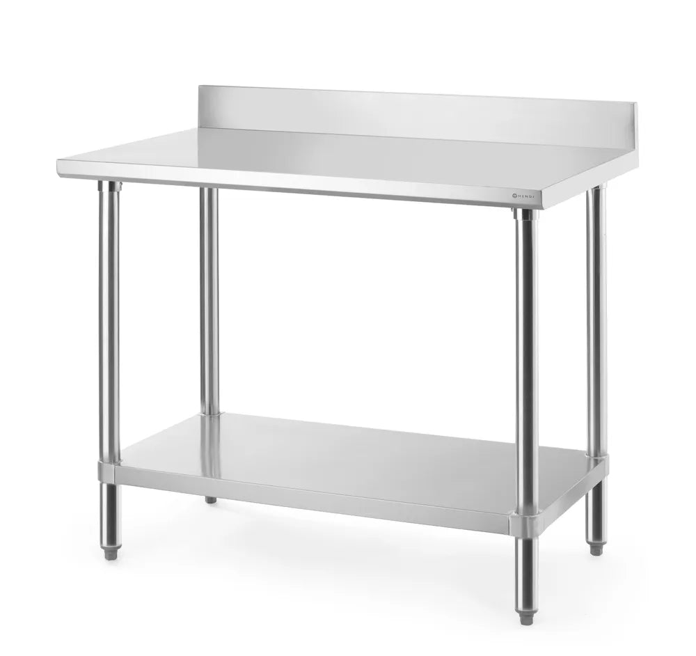 Arbeitstisch mit Aufsatz, HENDI, Budget Line, 1600x600x(H)950mm