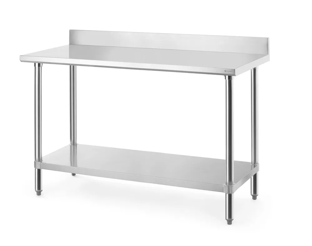 Arbeitstisch mit Aufsatz, HENDI, Budget Line, 1400x600x(H)950mm