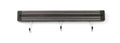 Messermagnetleiste mit Haken, HENDI, 3 Haken, Schwarz, (L)340mm