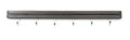 Messermagnetleiste mit Haken, HENDI, 6 Haken, (L)620mm