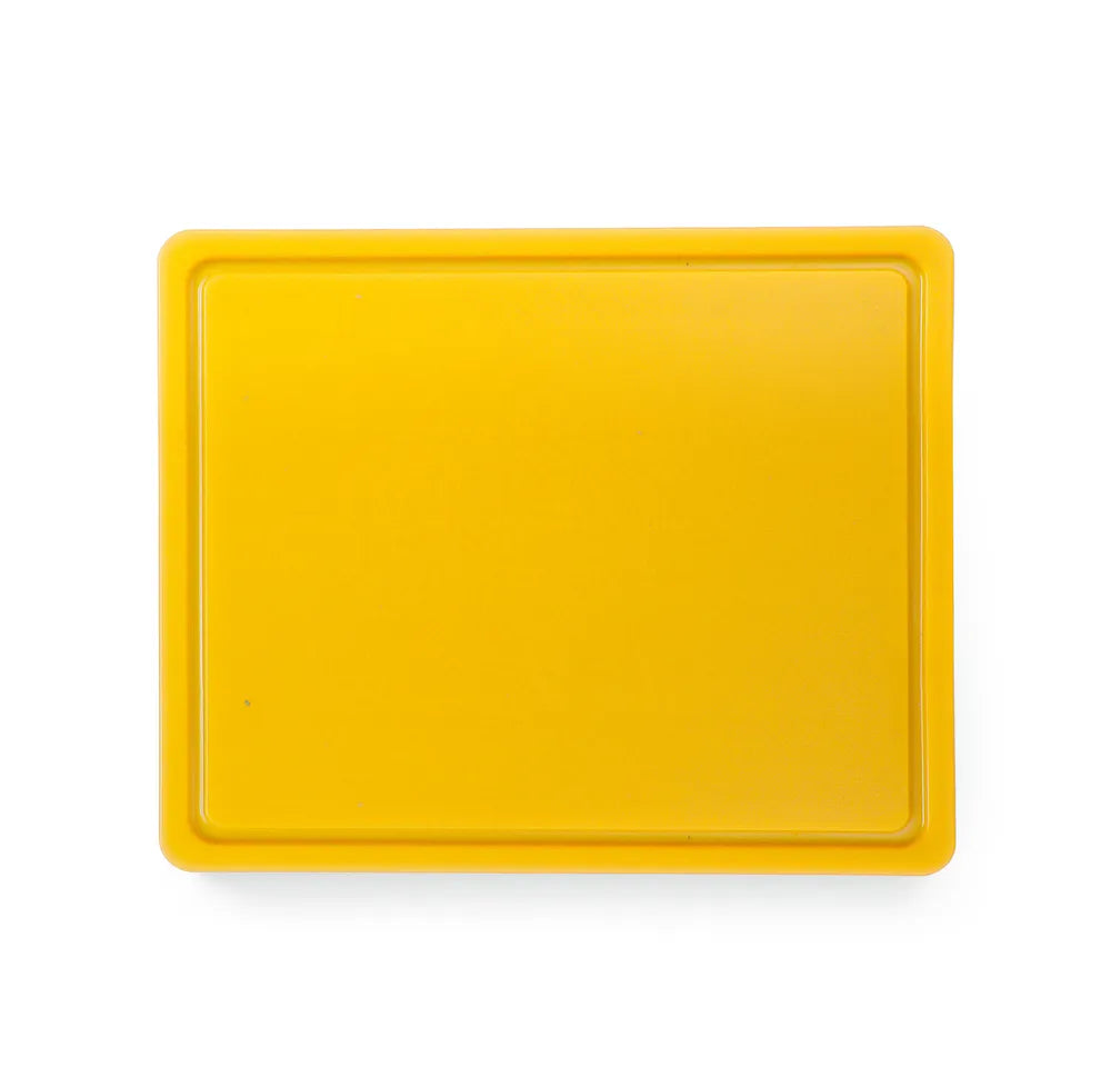 Schneidbretter HACCP Gastronorm 1/2, HENDI, GN 1/2, Gelb, 325x265mm, Rechteckig