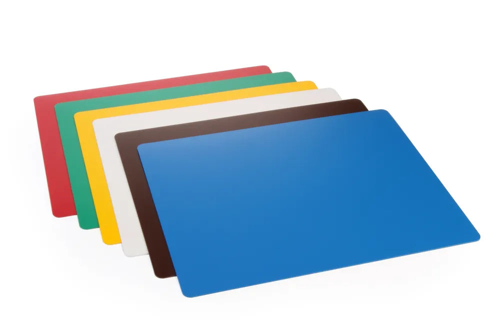 HACCP Schneidfolienset - 6-teilig, HENDI, 380x305mm, Rechteckig