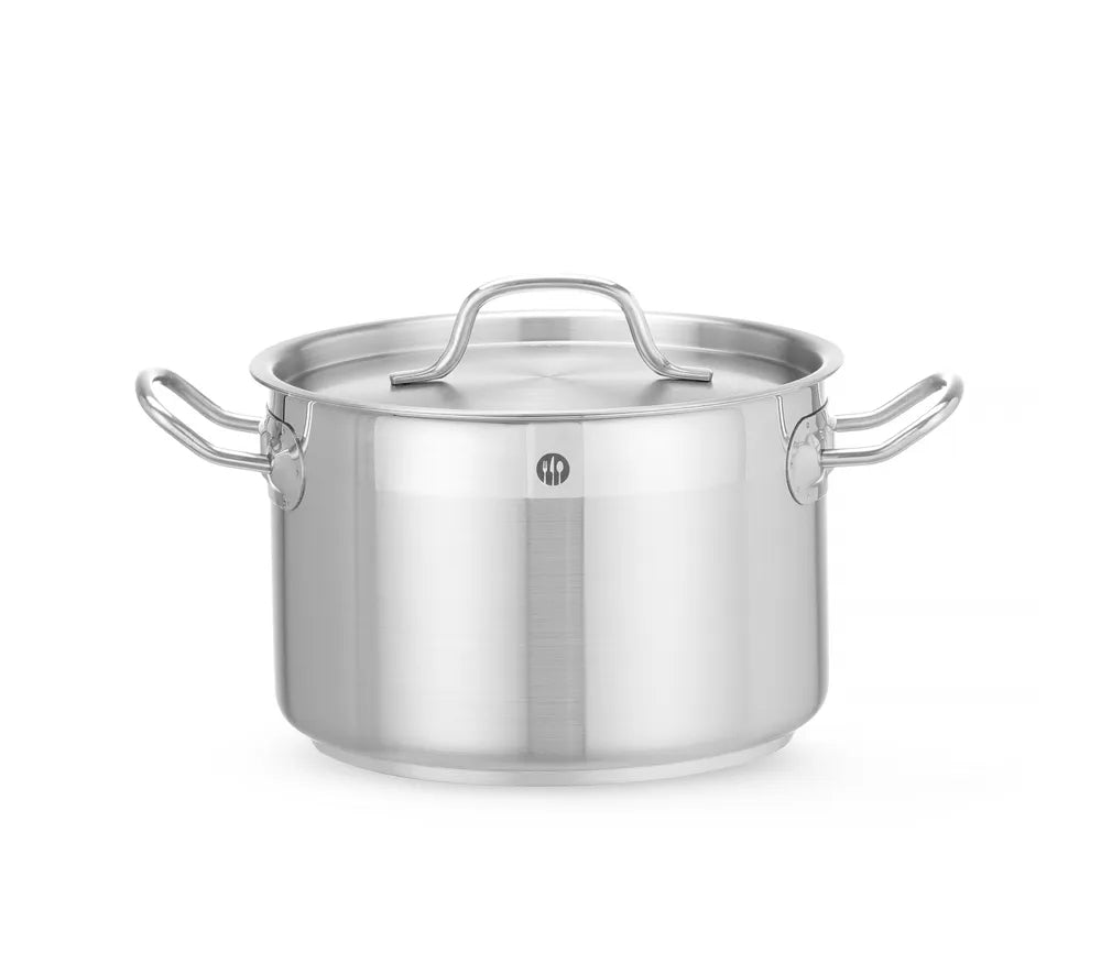 Kochtopf, mittel - mit Deckel, HENDI, Profi Line, 4L, ⌀200x(H)130mm