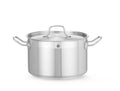 Kochtopf, mittel - mit Deckel, HENDI, Profi Line, 6,7L, ⌀240x(H)150mm