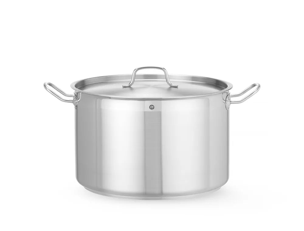 Kochtopf, mittel - mit Deckel, HENDI, Profi Line, 23,2L, ⌀360x(H)320mm