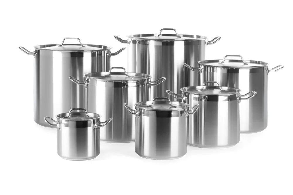 Schmortopf hoch - mit Deckel, HENDI, Profi Line, 3L, ⌀160x(H)150mm