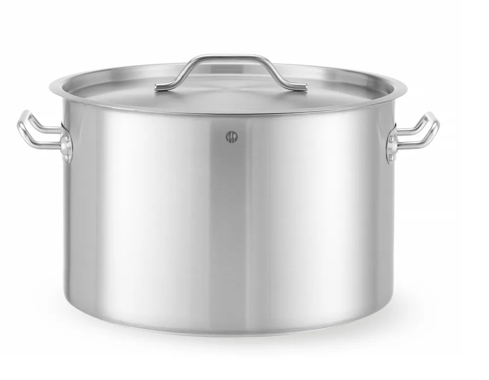 Kochtopf, mittel - mit Deckel, HENDI, Budget Line, 32L, ⌀400x(H)260mm