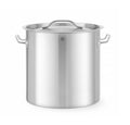 Hoher Schmortopf – mit Deckel, HENDI, Budget Line, 21L, ⌀300x(H)300mm