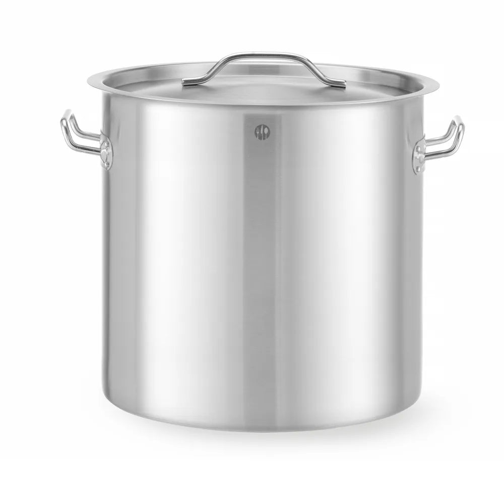 Hoher Schmortopf – mit Deckel, HENDI, Budget Line, 25L, ⌀345x(H)350mm