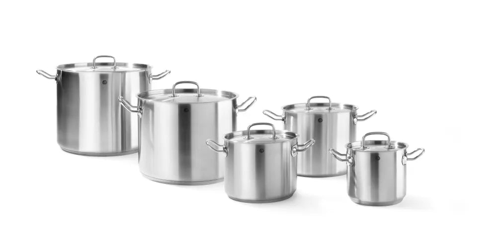 Schmortopf hoch - ohne Deckel, HENDI, Kitchen Line, 45L, ⌀400x(H)360mm