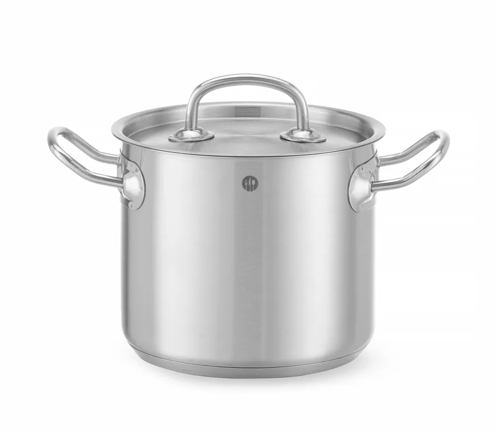 Kochtopf, hoch - mit Deckel, HENDI, Kitchen Line, 45L, ⌀400x(H)360mm