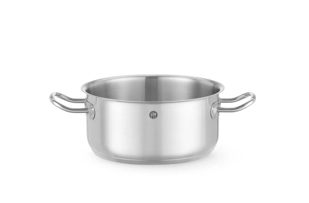Kochtopf, niedrig - ohne Deckel, HENDI, Kitchen Line, 2,9L, ⌀200x(H)95mm