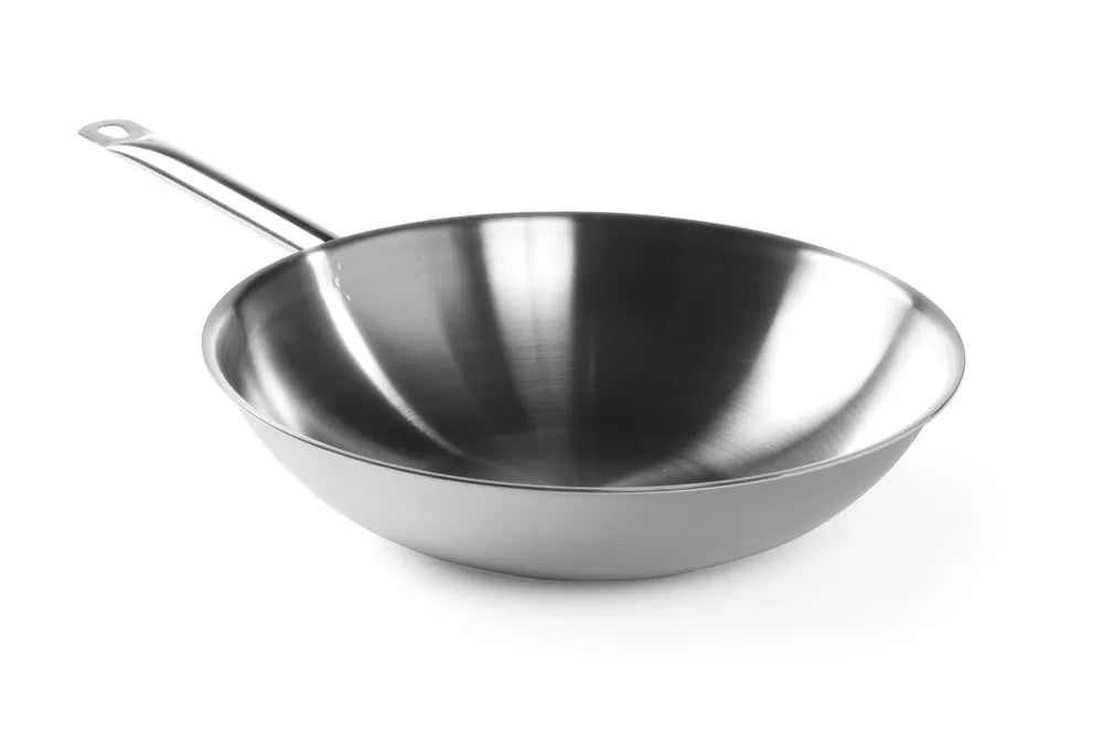 Wokpfanne, 3-Schichten - ohne Deckel, HENDI, ⌀360x(H)100mm