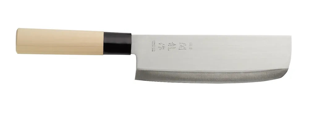 Japanisches Messer Nakiri, HENDI, Schwarz, (L)290mm