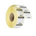 Täglich anwendbare Lebensmittelsicherheitsetiketten, mehrfach verwendbar, leicht entfernbar , HENDI, Schwarz, 1000 Stk., 25x25x(H)mm