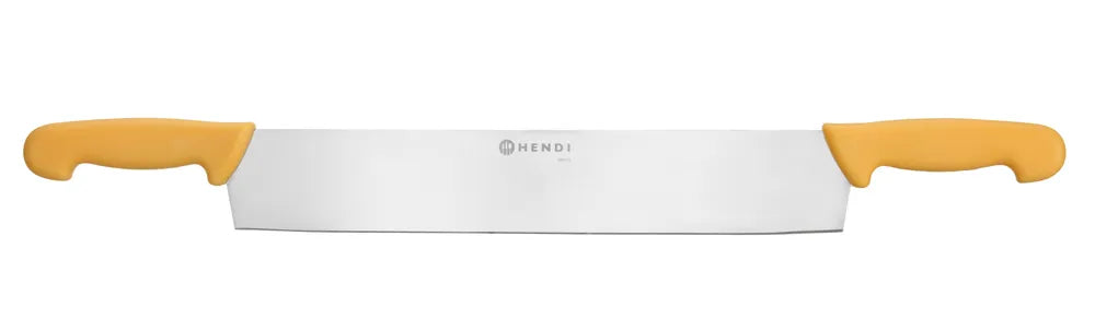 Käsemesser mit Doppelgriff, HENDI, Orange, (L)655mm