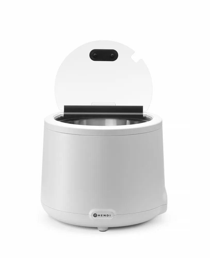 Suppenkessel UNIQ, HENDI, designed by Robert Bronwasser, 8L, Weiß, 220-240V/500W, ⌀365x(H)325mm