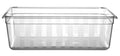 Gastronorm-Behälter 2/1, HENDI, GN 2/1, 58L, Transparent, 650x530x(H)200mm