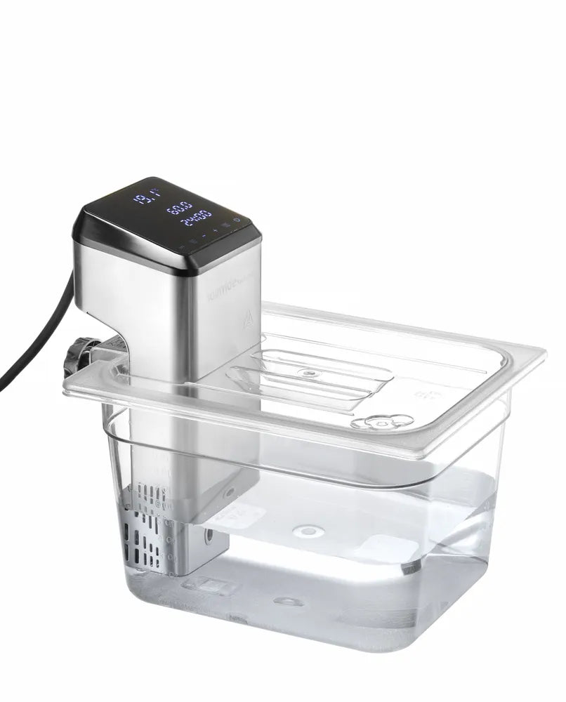 Gastronorm-Deckel mit Sous-Vide-Stab-Aussparung, HENDI, GN 1/1, Transparent, 530x325mm